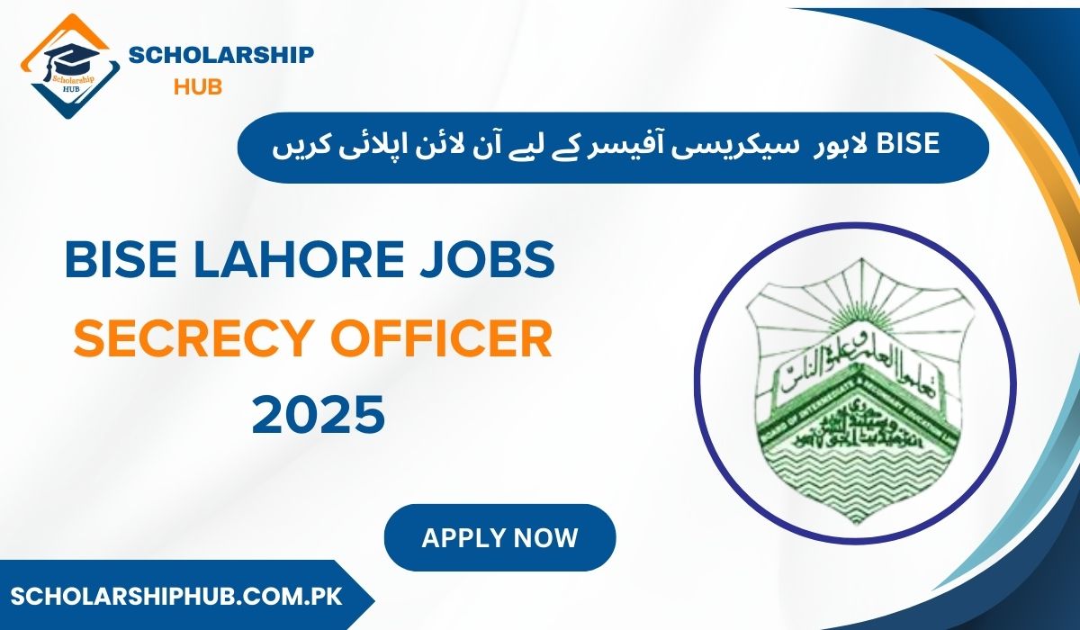 BISE Lahore Jobs Secrecy Officer