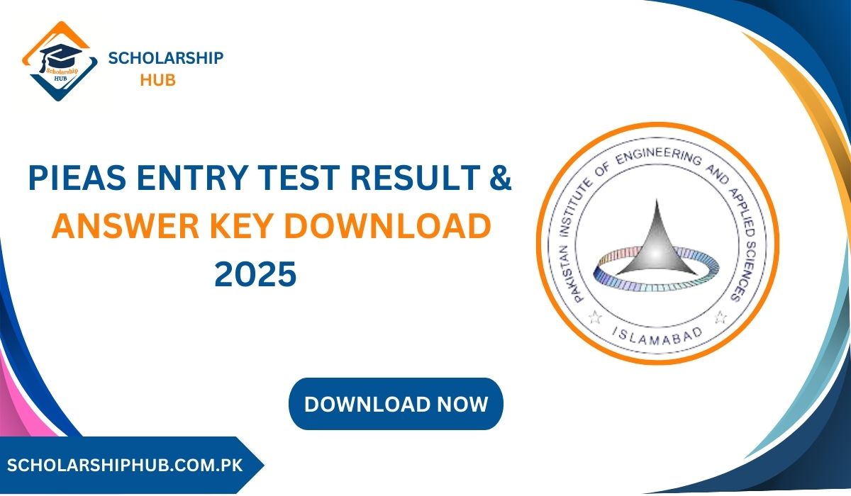 PIEAS Entry Test Result 2025