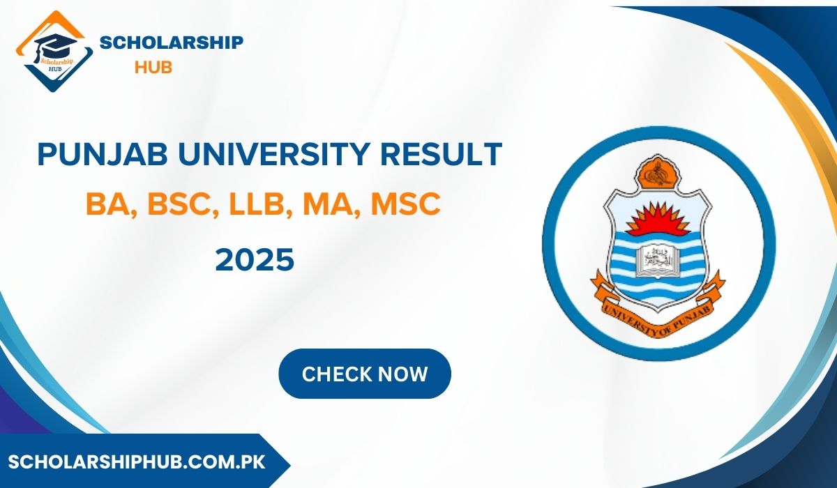 PUNJAB UNIVERSITY RESULT BA BSC LLB MA MSC 2025