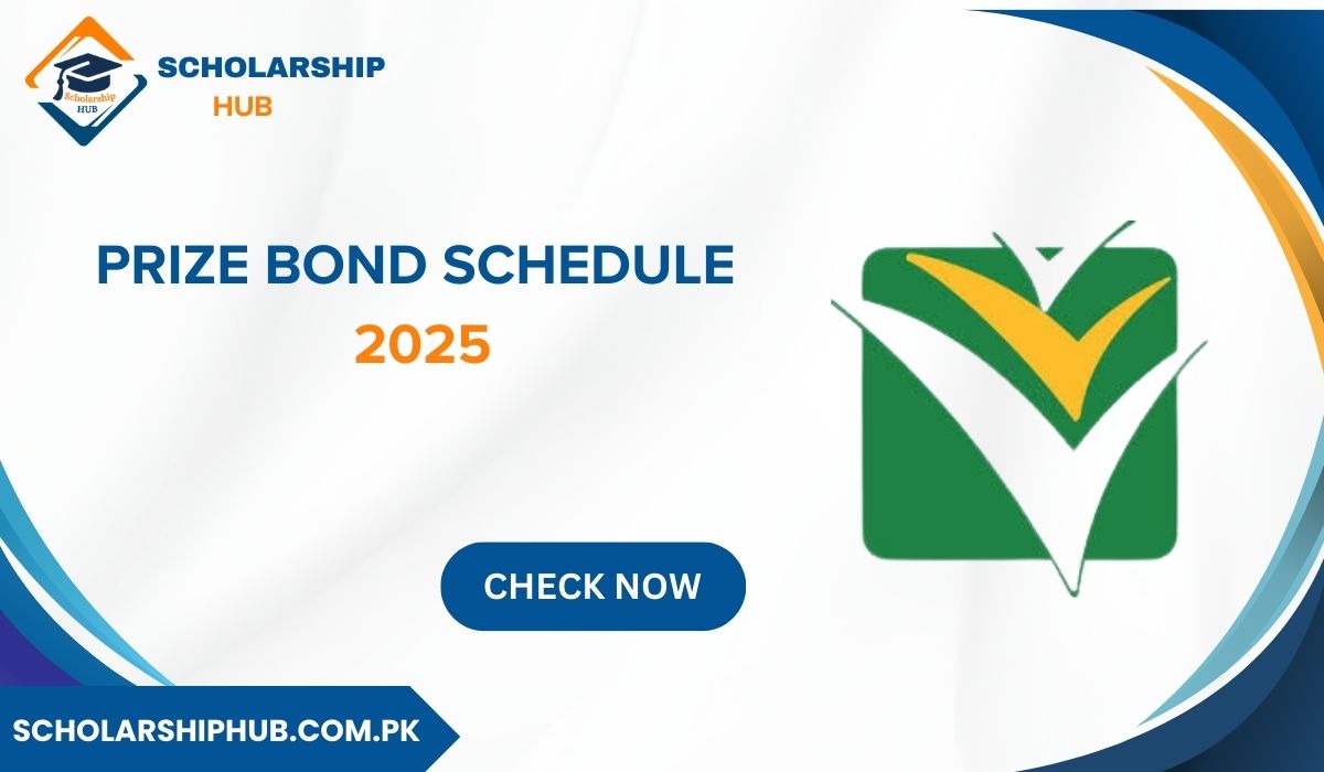 Prize Bond Schedule 2025