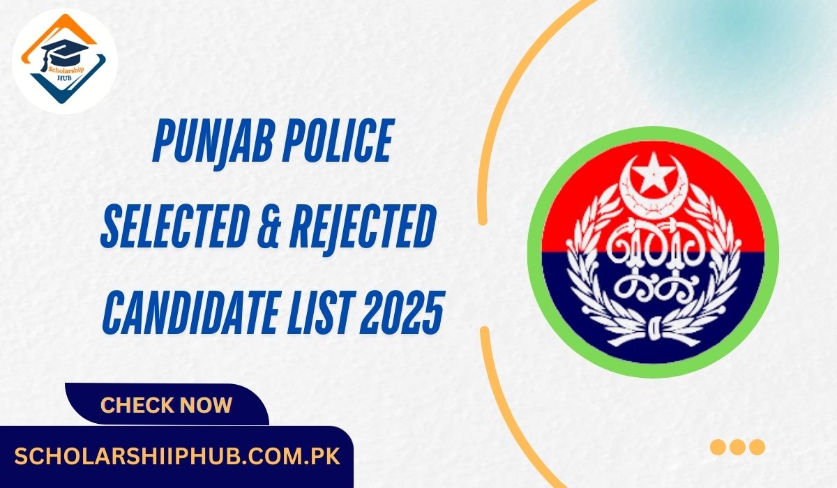 Punjab Police Merit list 2025