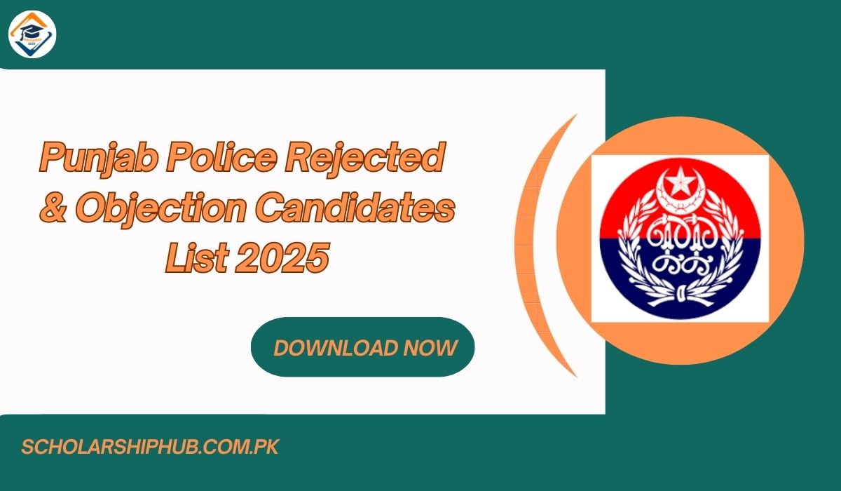 Punjab Police Rejected and Objection Candidate List 2025