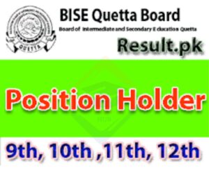 Quetta 10th Class Result 2025