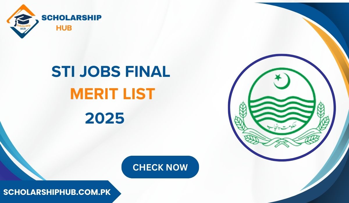 STI Jobs Final Merit List 2025