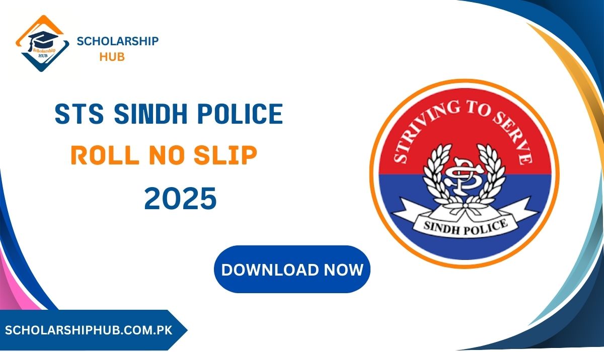 STS Sindh Police Roll No Slip 2025