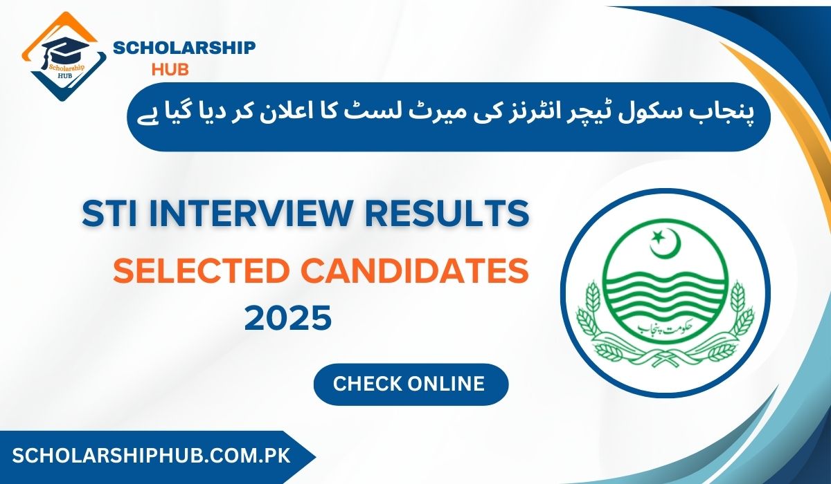Sti Interview Results Selected Candidates 2025
