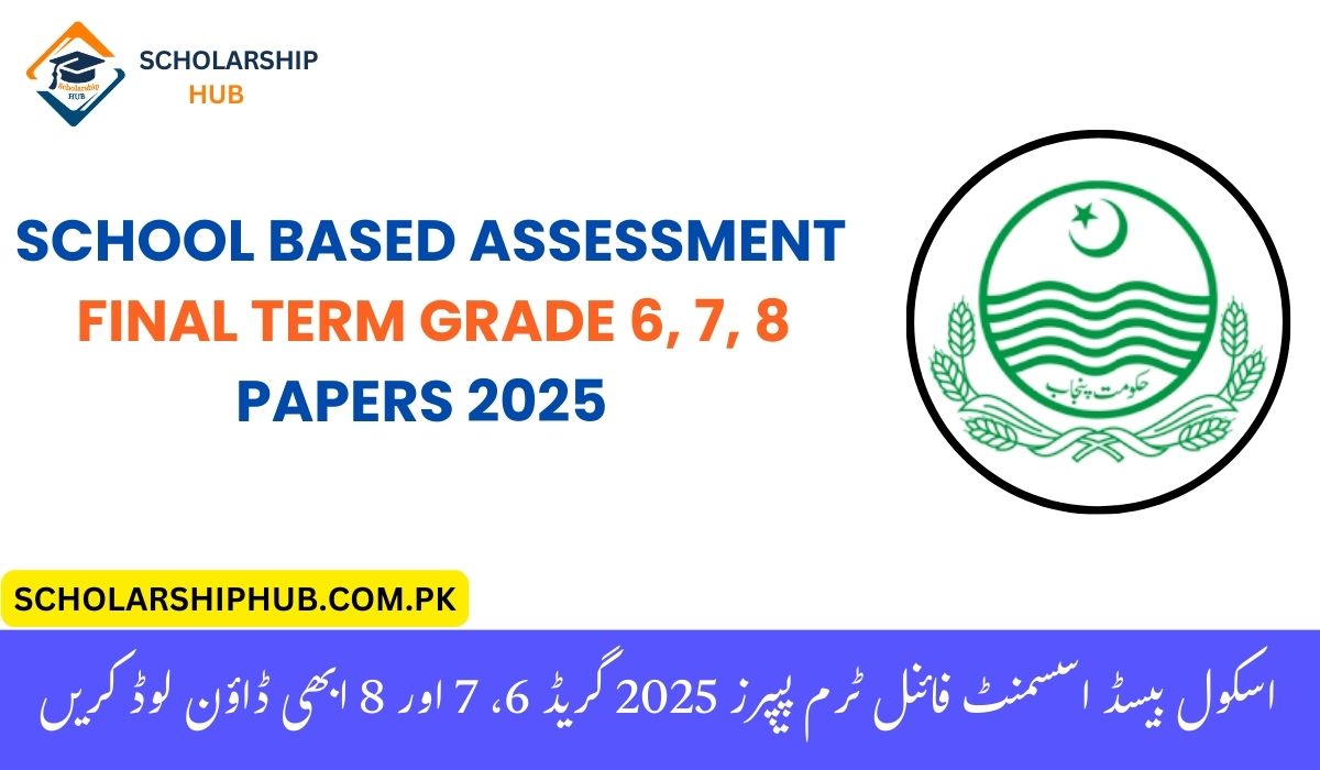 School Based Assessment Final Term Papers 2025
